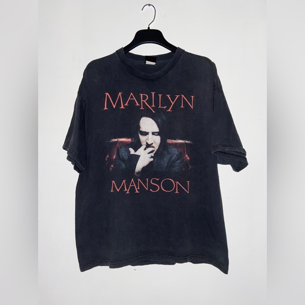 Marilyn Manson Tee XXL 1/1 Vintage UNI oversized Giant tag​